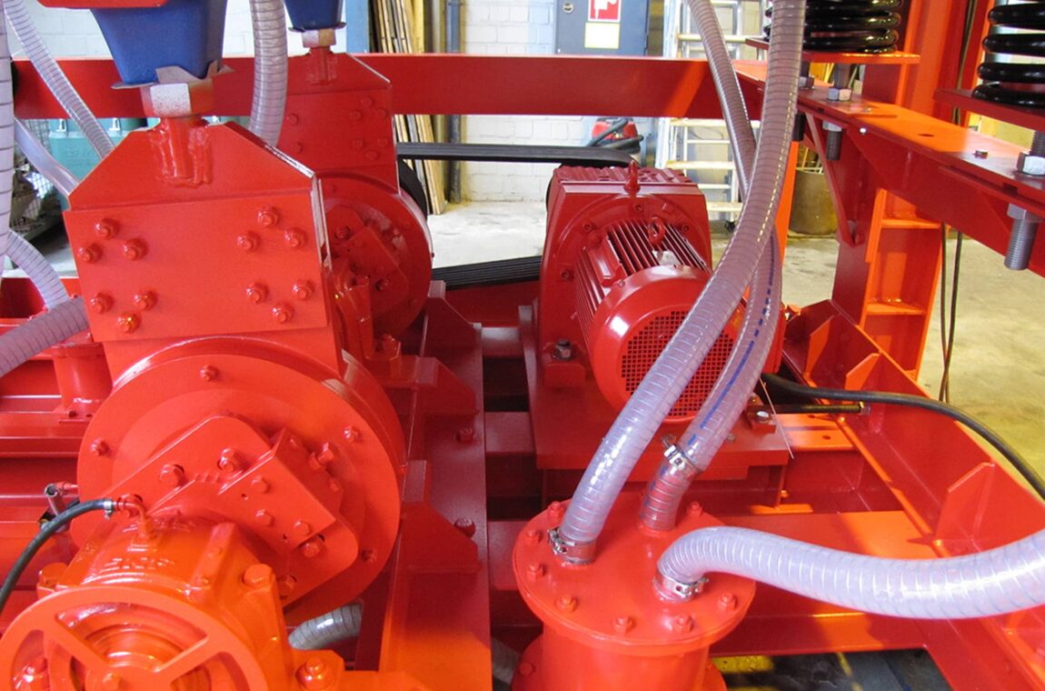 Oscillating typesetting machine