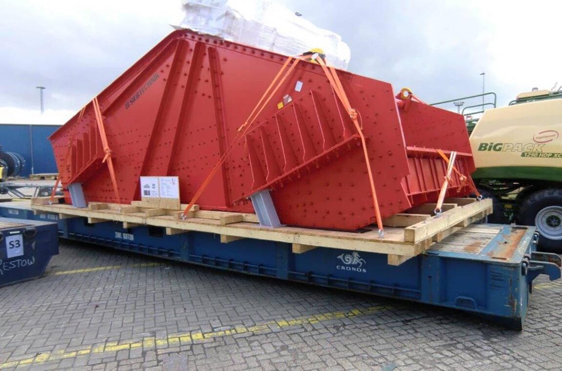 Banana screening machine BHG 30-60-I S Transportation to Australia