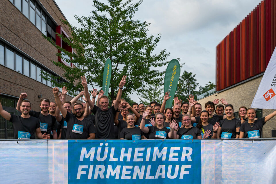 Mülheimer Firmenlauf - Team der SIEBTECHNIK GmbH